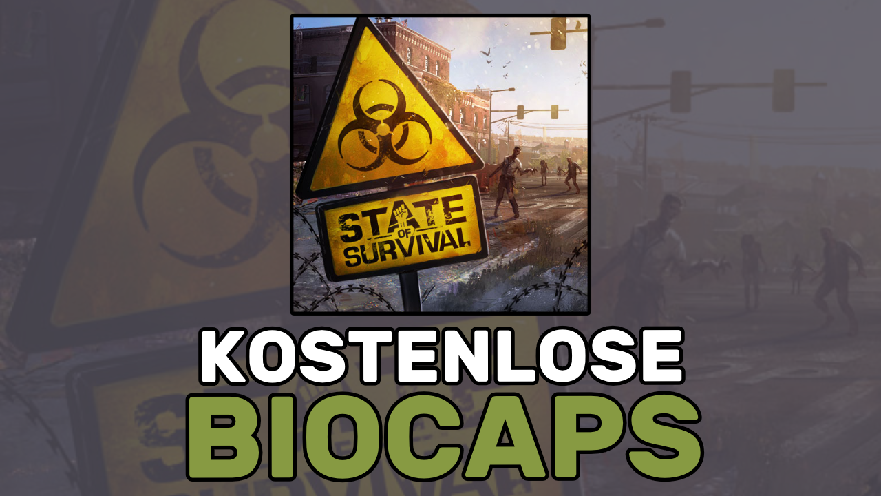 Kostenlose Biocaps in State of Survival