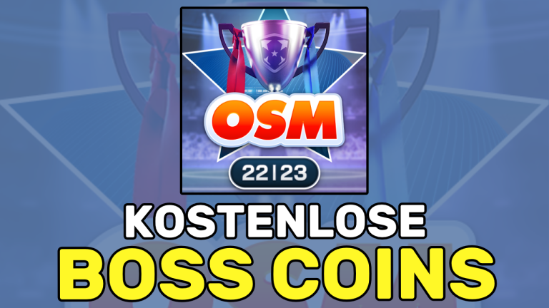 Wie man kostenlose Boss Coins in Online Soccer Manager (OSM) bekommt